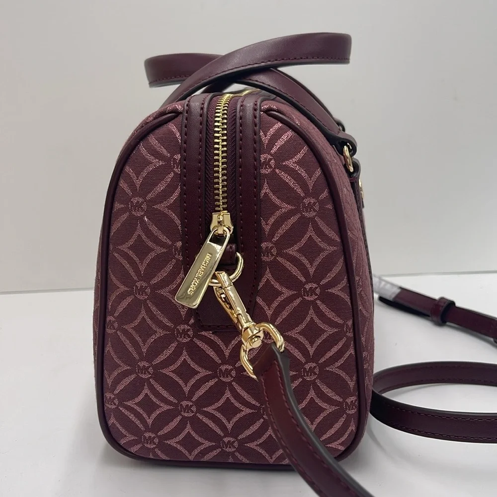 MICHAEL KORS JST TRAVEL MEDIUM DUFFLE SATCHEL SHOULDER CROSSBODY BAG MK …